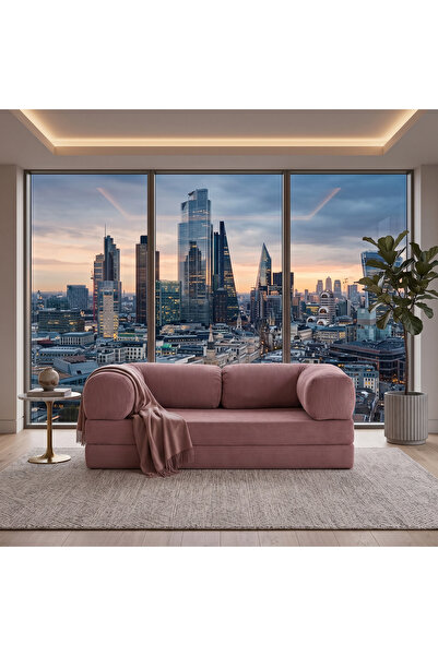 DECHOME Mininest 160×80 İKİ Kişilik Koltuk | Yatak Olabilen Tasarım | Çıkarıl...