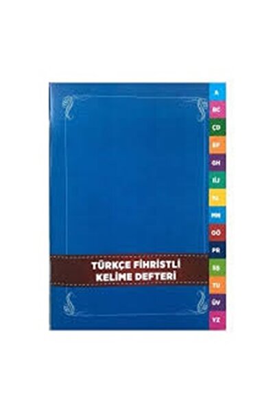 Karatay Türkçe Fihristli Kelime Defteri