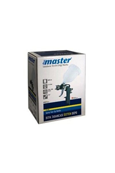Master 600ml Üstten Depo Boya Tabancası 1.5 Mm Tabanca Memesi
