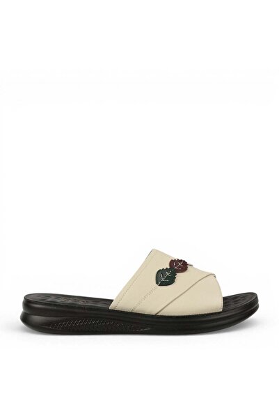 FORMAZIONE Papuci casual, femei, FORMAZIONE, 3602Q07 bej, piele 37
