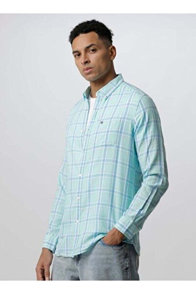 The Bear House Men's Slim Checks Button-Down Casual Shirt for Every Occasion
