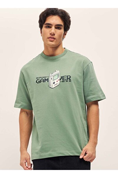 The Bear House Men's Cotton T-Shirt – Soft, Breathable & Comfortable for Casu...