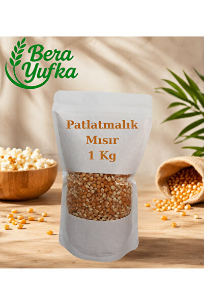 Bera Yufka Doğal Patlatmalık Mısır – Yerli Köy Mısırı 1 Kg