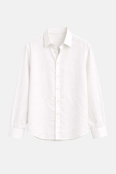 VAMOSCLO Modal fabric oversize shirt ecru