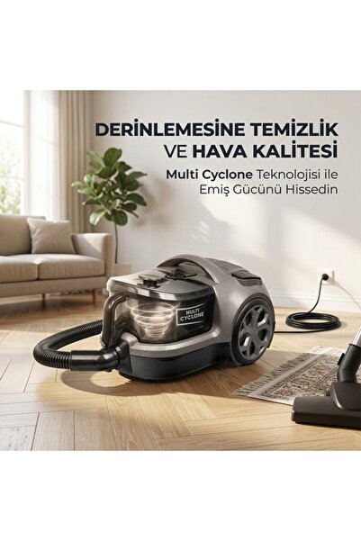 FANTOW Fantomcarbon Cc4000 Elektrikli Süpürge