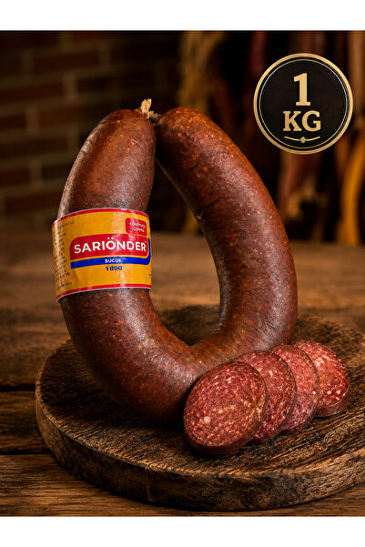 Sarıönder Koruyucusuz / Katkısız / Nitritsiz Kangal Sucuk 1 Kg