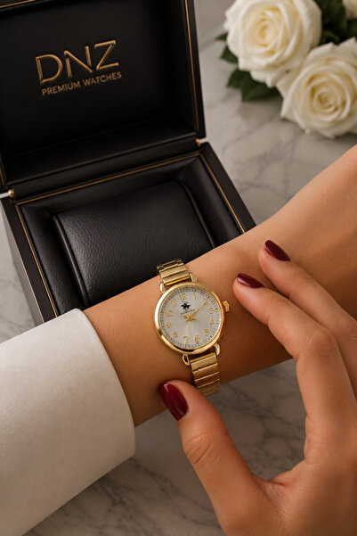 DNZ Watch Store Yaylı Kordonlu - Retro Kadın Kol Saati