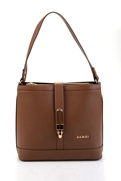 Bambi Toprak Kadın Omuz Çantası C06004594509