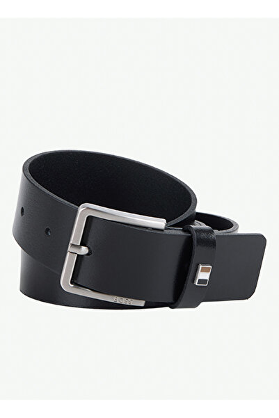 BOSS Siyah Erkek Kemer Ther-Flag-E_Sz35 10247900 01
