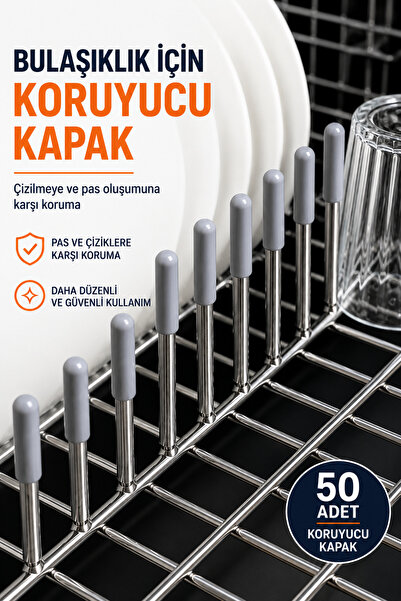 Dishwasher Basket Wire Protective Cover – Rust and Scratch Preventive (50 Pieces)