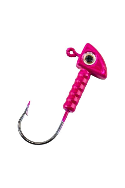 SAVEX Jighead - Zoka - Kurşunlu Olta İğnesi - (XH-A 06) - Pembe - 7 Gr - 10 Adet