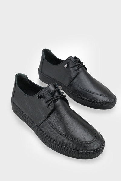 Capone Outfitters Michele Hakiki Deri Soft Konfor Tabanlı Kadın Sneaker