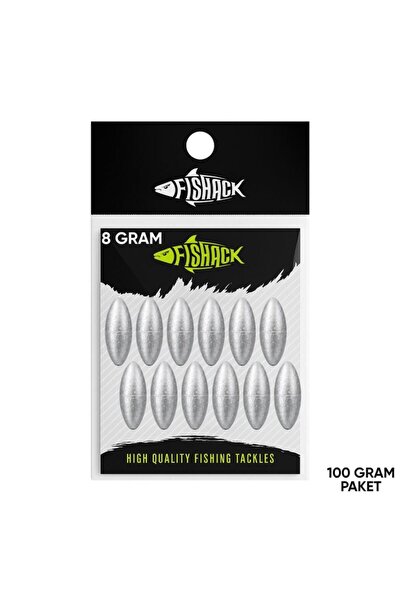 Genel Markalar Gezer Olta Kurşunu - Kıstırma (Zeytin) Kurşun - 8 Gram - 100 G...