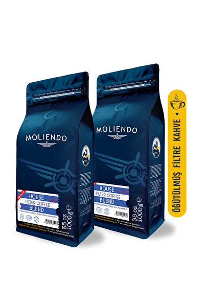 Moliendo Finest Coffee Moliendo House Blend Avantaj Paketi (Öğütülmüş Filtre ...