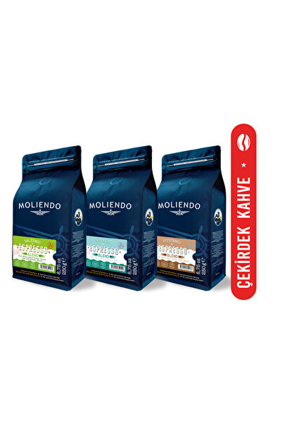 Moliendo Finest Coffee باقة اسبريسو أدفانتيدج (قهوة حامضة) 3*250 جرام