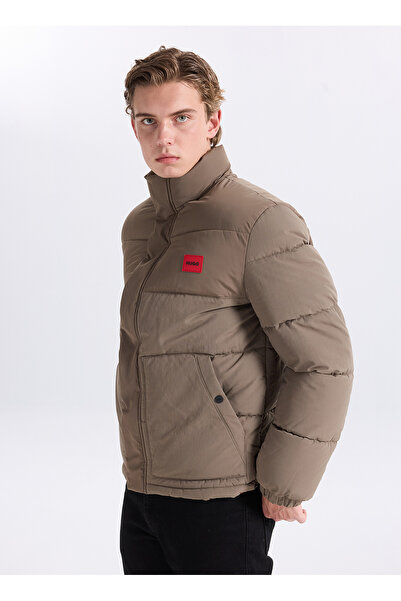 HUGO Antrasit Erkek Dik Yaka Regular Fit Mont 50547887_Balto2541