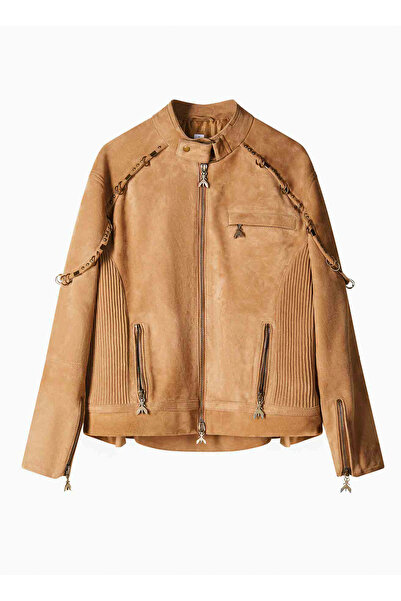 Patrizia Pepe Camel Kadın Standart Fit Ceket 8O0187
