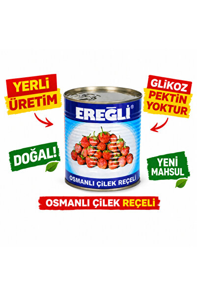 Ereğli Konserve Ereğli Osmanlı Çilek Reçeli 1000g