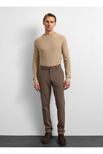 Back And Bond Kahverengi Erkek Slim Fit Pantolon B35W30012