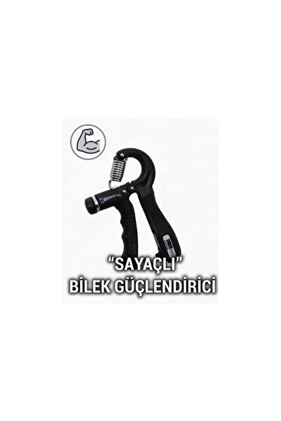 Şahin El Yayı Sayaçlı 5-60 kg Arası Ayarlanabilir Dirençli El Bilek Güçlendir...