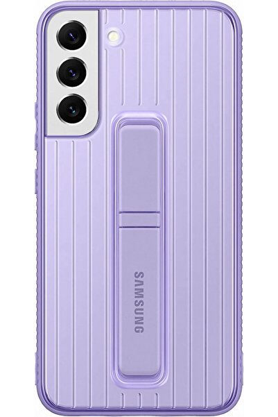Samsung Galaxy S22 Plus; Husă de protecție cu picioare; Lavandă