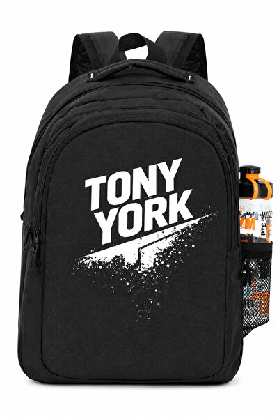 Tony York Rucsac ortopedic cu mai multe compartimente, cu volum mare, cu supo...