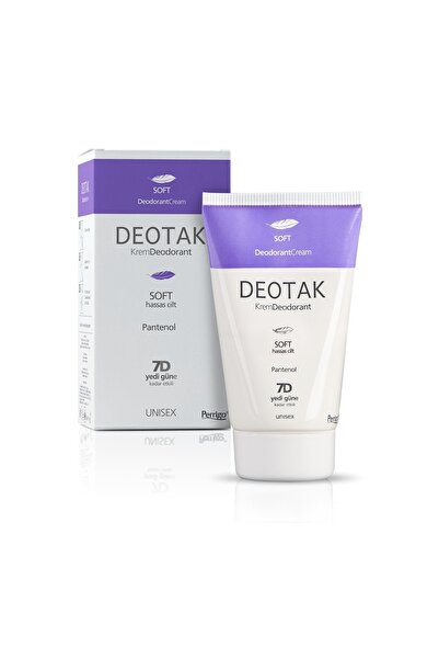 Deotak Krem Deodorant Unisex 35ML Soft (Hassas Cilt)