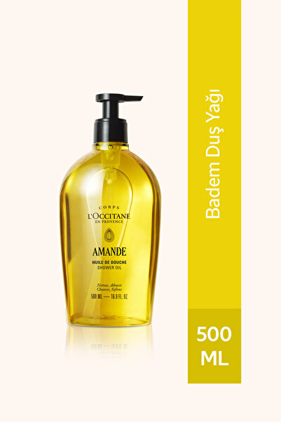 L'Occitane Badem Duş Yağı, Tatlı Badem ve Üzüm Çekirdeği Yağı İçeren Besleyic...