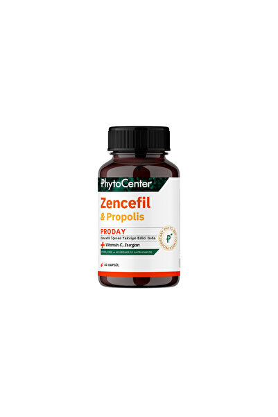 PHYTOCENTER Proday Propolis, Zencefil Ve C Vitamini Içeren Takviye Edici Gıda...