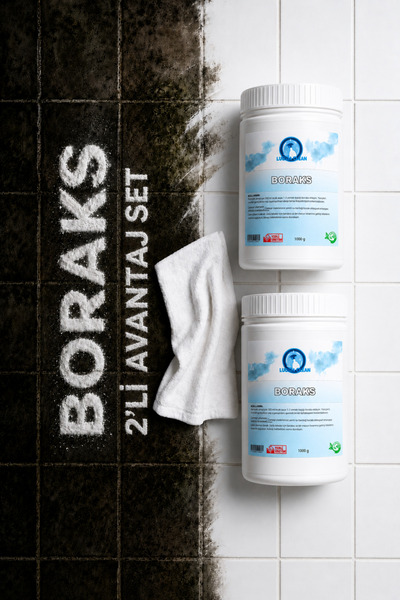 BADEX Lucida Clean Saf Boraks 2 Kg Avantaj Paketi Doğal Temizlik, Leke Sökücü...