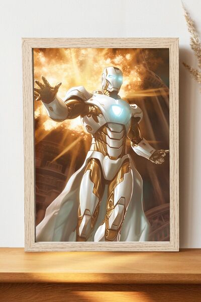 Luna Marissa Αφίσα Iron Man - Αφίσα τοίχου από γυαλιστερό χαρτί χωρίς πλαίσιο