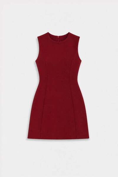 Antioch Burgundy Women's Mini Dress
