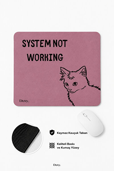 Duxy Espirili Rubber Mouse Pad, 19 cm, Αντιολισθητική βάση, Άνετο και μαλακό ...