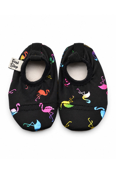 First Step Flamingo Havuz patiği-Siyah / Black-F-9023
