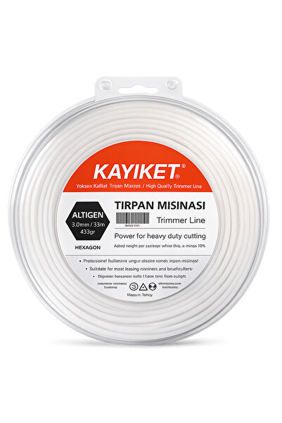 KAYIKET ALTIGEN TIRPAN MİSİNASI 53 METRE 3,0 mm 450 gr