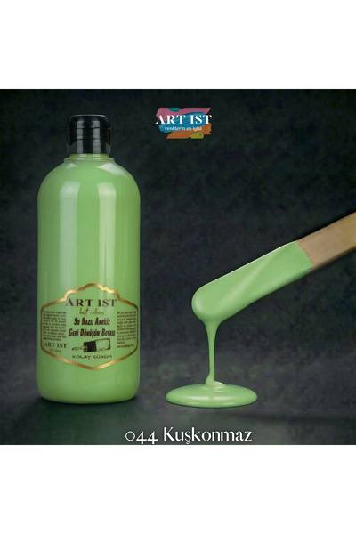 ART IST Geri Dönüşüm Boyaları 500ml - 044 KUŞKONMAZ YEŞİL