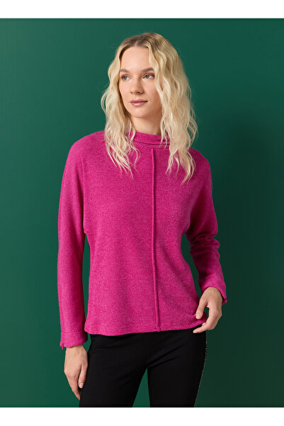 Selen Pembe Kadın Standart Bluz 25KSL8251