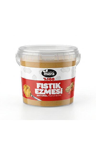 naturmera %100 Saf Şeker Ilavesiz Fıstık Ezmesi 500 G