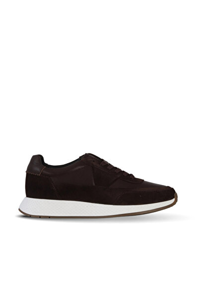 Bueno Shoes حذاء رياضي رجالي من جلد الغزال البني 43ma26152