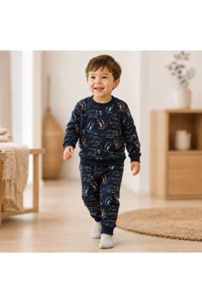 Kidohug Compleu baieti din bumbac, trening confortabil, 1-4 ani