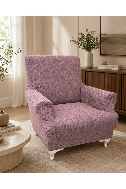 uzhanem Jacquard Single Sofa Cover Armchair Seat Cover