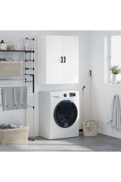 Concept Dulap cu montaj pe perete, alb, 69,5x34x90 cm