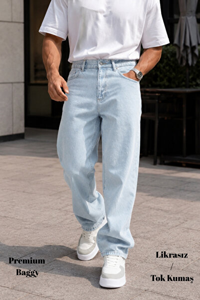 CEDY DENIM Volné džíny Jean Leon s vysokým pasem a širokým střihem C352