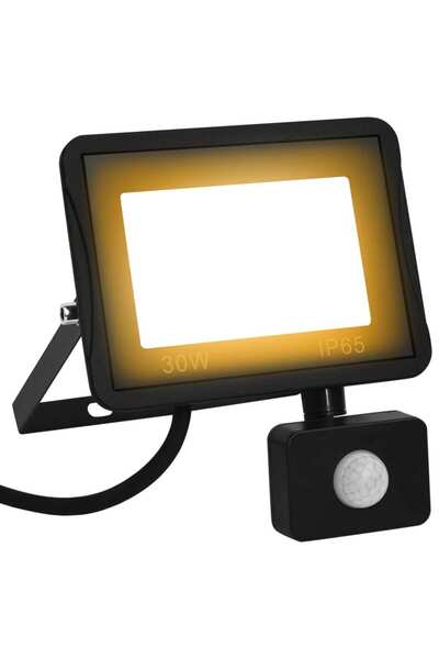 Concept Proiector LED cu senzor, 30 W, alb cald