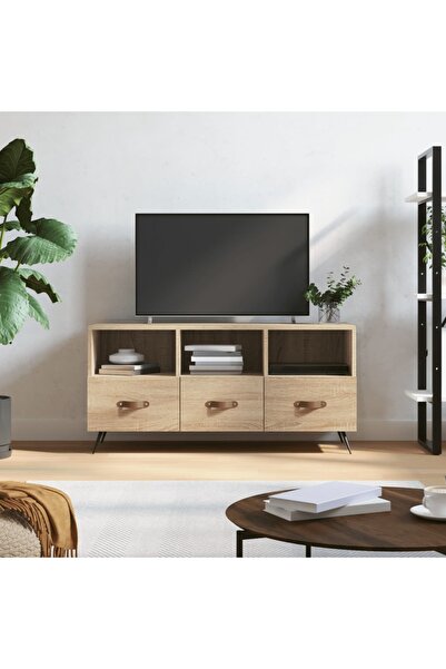 Concept Dulap TV stejar sonoma, 102x36x50 cm, lemn prelucrat