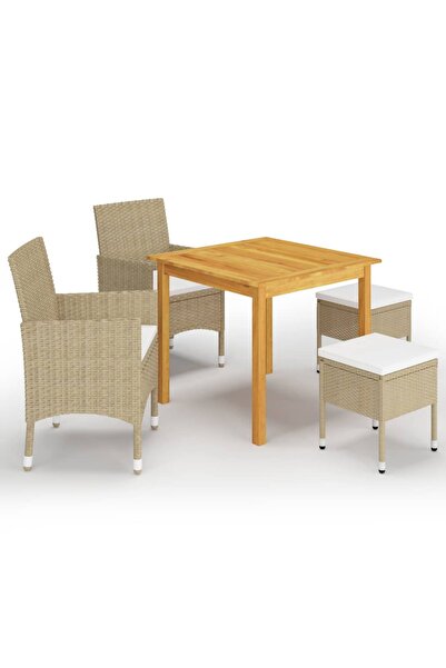 Concept Set mobilier de grădină, 5 piese, bej