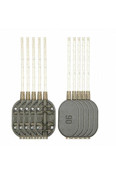 FRY Method Feeder Classic Flat L Inter. cu tija 90gr, set 10buc