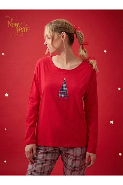 Blackspade Women's Pajama Set 51967 - Red