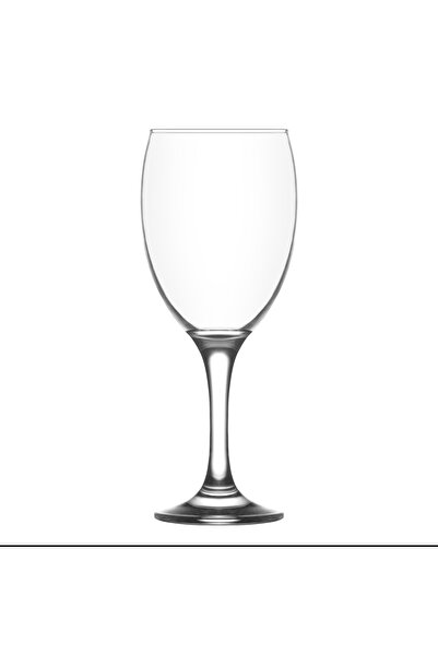 LAV Empire Cam Goblet 3'lü 590 ml Ayaklı (Şarap Kadehi , Kokteyl Bardağı)
