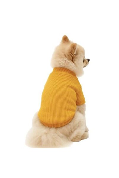 GedyCo Mustard Small Breed Dog Stretch Fabric Knitwear